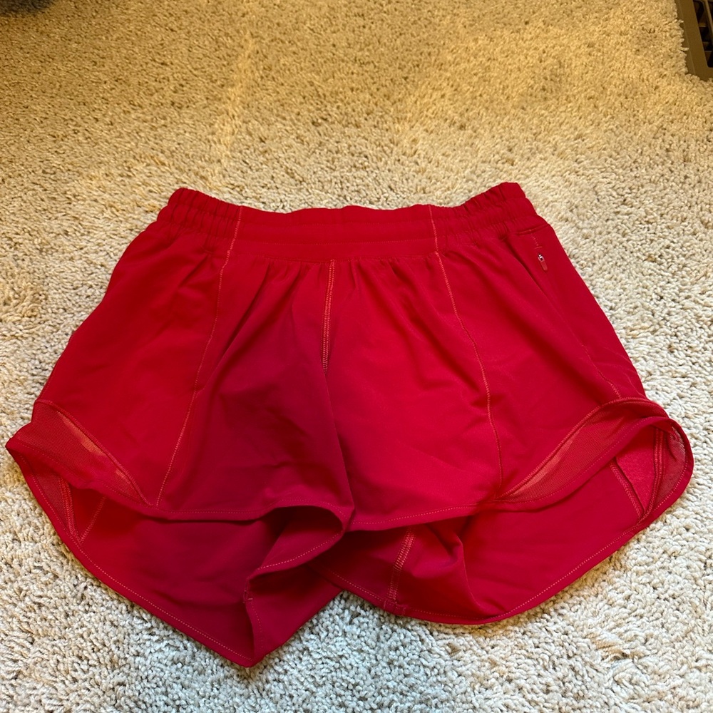 lululemon athletica Red Women Shorts